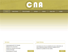Tablet Screenshot of cnadesenvolvimento.com.br